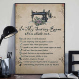 Sewing Rules Poster 062021