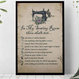 Sewing Rules Poster 062021