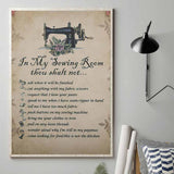 Sewing Rules Poster 062021