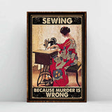 Murder - Sewing Poster 062021