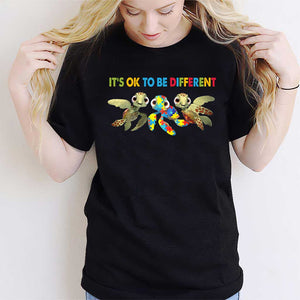 C'est normal d'être différent - T-shirt et sweat à capuche de sensibilisation à l'autisme 062021