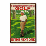The Most Important - Golf Poster 062021