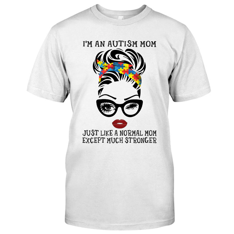 Je suis une maman d'enfant autiste - T-shirt et sweat à capuche de sensibilisation à l'autisme 062021