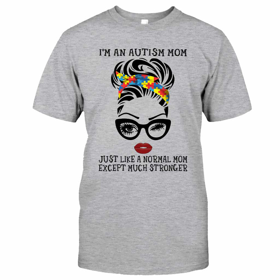 Je suis une maman d'enfant autiste - T-shirt et sweat à capuche de sensibilisation à l'autisme 062021