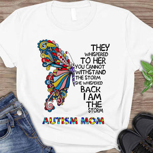 Ils lui ont chuchoté à l'oreille - T-shirt et sweat à capuche de sensibilisation à l'autisme 062021