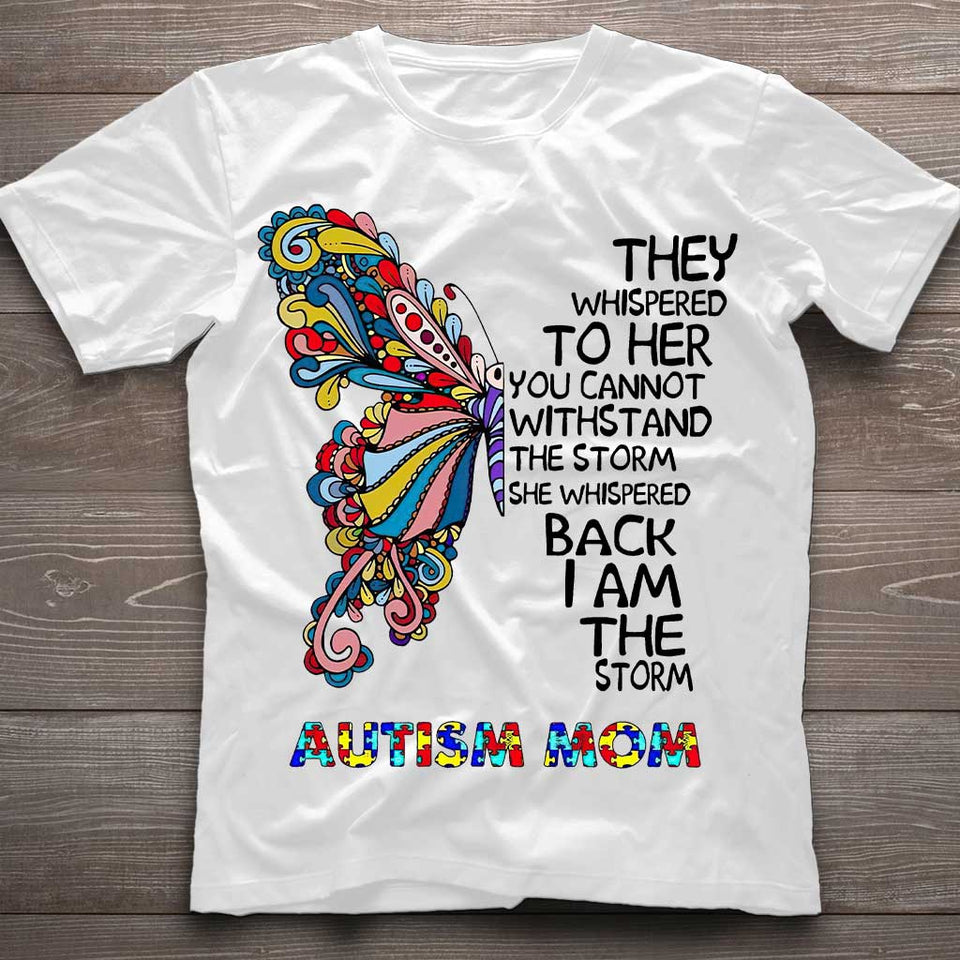 Ils lui ont chuchoté à l'oreille - T-shirt et sweat à capuche de sensibilisation à l'autisme 062021