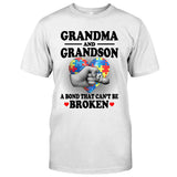 T-shirt et sweat à capuche « Grand-mère et petit-fils » pour la sensibilisation à l'autisme (06/2021)