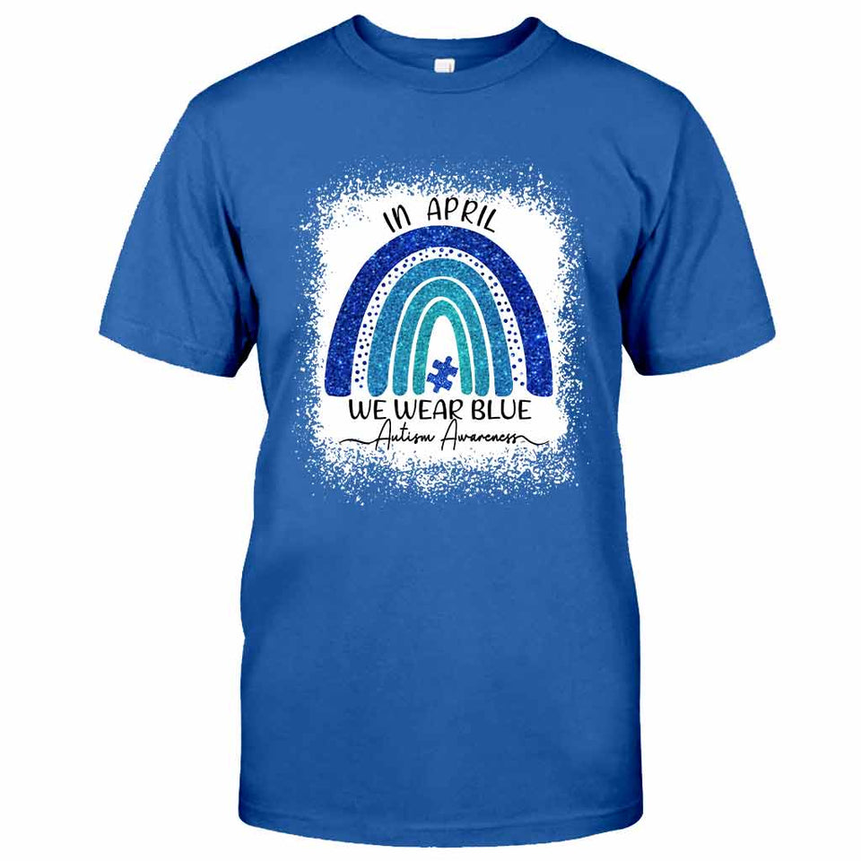 Je porte du bleu - T-shirt et sweat à capuche de sensibilisation à l'autisme 062021