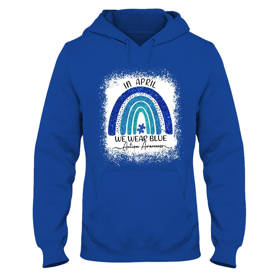 Je porte du bleu - T-shirt et sweat à capuche de sensibilisation à l'autisme 062021