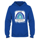 Je porte du bleu - T-shirt et sweat à capuche de sensibilisation à l'autisme 062021