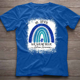 Je porte du bleu - T-shirt et sweat à capuche de sensibilisation à l'autisme 062021