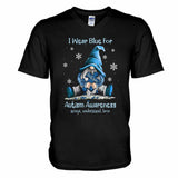 Je porte du bleu - T-shirt et sweat à capuche de sensibilisation à l'autisme 062021