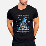 Je porte du bleu - T-shirt et sweat à capuche de sensibilisation à l'autisme 062021