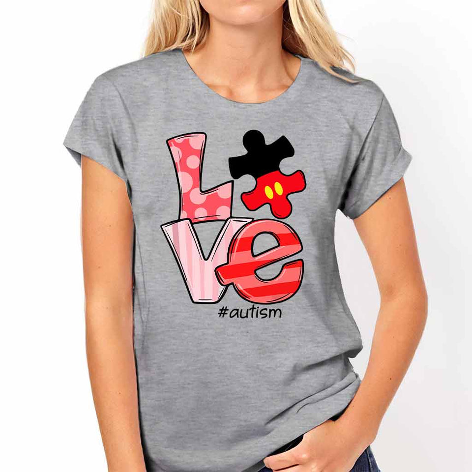 T-shirt et sweat à capuche « Aimer quelqu'un qui a de l'autisme » 062021