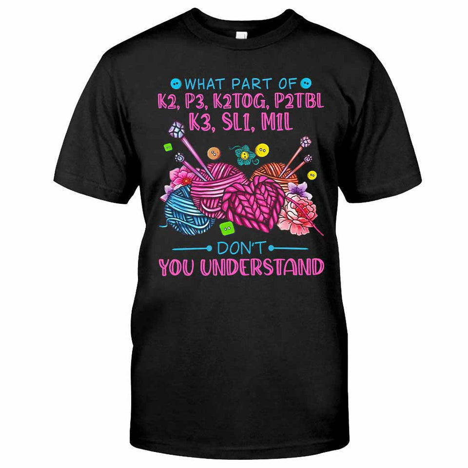 Understand  - Knitting T-shirt And Hoodie 062021