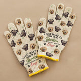 I Just Want To Work In My Garden And Hang Out - Personalized Gardening Garden Gloves