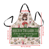 And Into The Garden I Go - Personalized Gardening Apron
