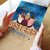 Bestie Forever - Personalized Bestie Transparent Acrylic Plaque