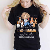 Dog Mama - Personalized T-shirt and Hoodie