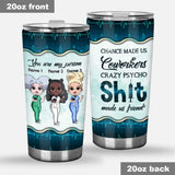 Chance Made Us Coworkers Nurse - Personalized Nurse Tumbler