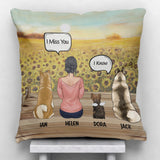 Still Talk About You - Personalized Dog Throw Pillow