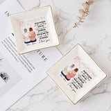 You Are The Reason - Gift for mom, grandma - Personalized Jewelry Dish
