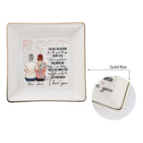 You Are The Reason - Gift for mom, grandma - Personalized Jewelry Dish