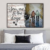 You, Me And The Dogs - Fishing Poster