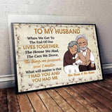 I Had You & You Had Me - Personalized Couple Poster