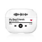 Custom Music Code - gift for anyone - Personalized Airpods 3 Case Cover