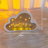 Mirror Flower Light - Photo Crystal Plaque