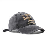 Love Family Scrabble Crossword - Personalized Scrabble Washed Denim Cap