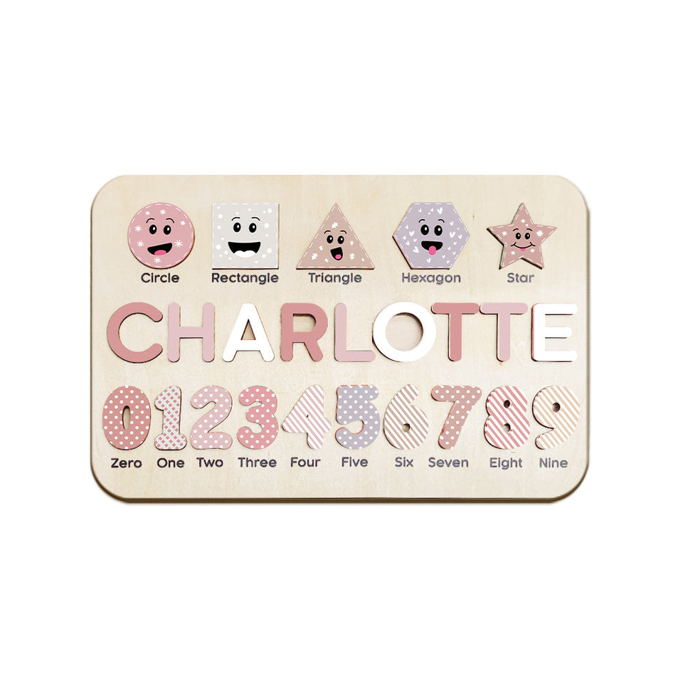 Baby Name Toy - Personalized Kid Name Puzzle