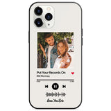 Music Code Song Photo Custom - Personalized Music Code Phone Case
