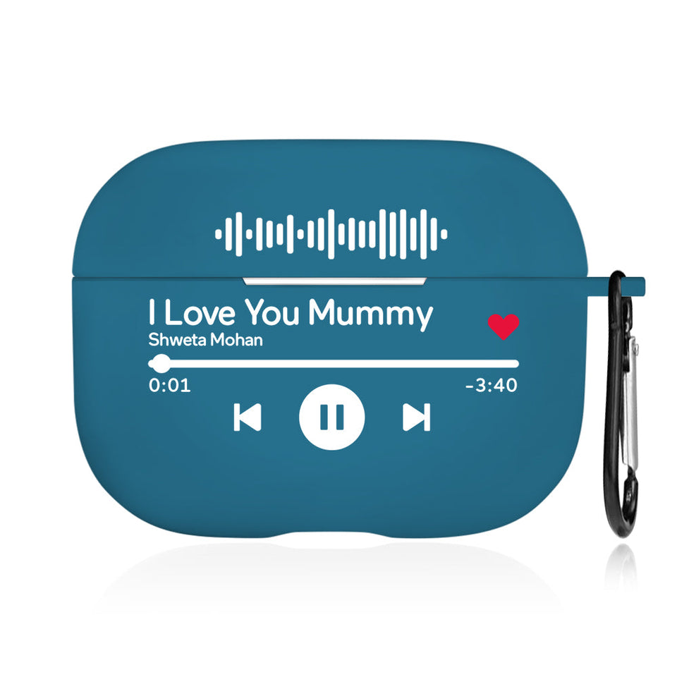 Custom Music Code - gift for anyone - Personalized Airpods 3 Case Cover