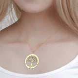 Personalized Family Tree Necklace With Birthstone