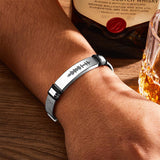 Music Code - Personalized Music Code Men Bracelet