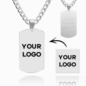 Any Photo - Personalized Military Dog Tags Necklace