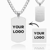 Any Photo - Personalized Military Dog Tags Necklace