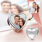 Any Photo - Personalized Heart Photo Charm