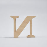 Wooden Letter - Personalized Any Letter With Name Lamp
