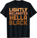 Lightly Melanated African American T-shirt & Hoodie 0224