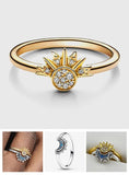 Sun And Moon Lover Matching Ringss - Couple Ring