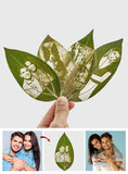 Any Photo - Personalized Photo Leaf Carving Bookmark