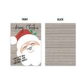 Merry Christmas Surprise Scratch - Personalized Surprise Scratch Off Cards