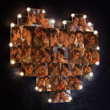 Custom Heart Photo Lamp - Personalized Couple Lamp
