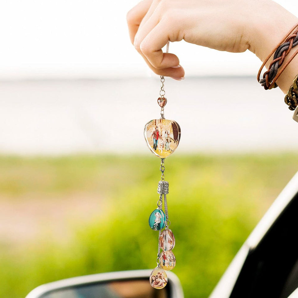 Any Photo - Personalized Any Photo Car Ornament