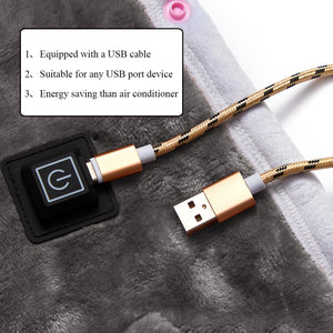 Song Code - Personalized Couple Heating Blanket with 3 Time Settings