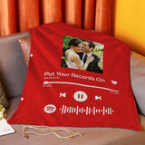 Song Code - Personalized Couple Heating Blanket with 3 Time Settings