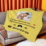 Song Code - Personalized Couple Heating Blanket with 3 Time Settings